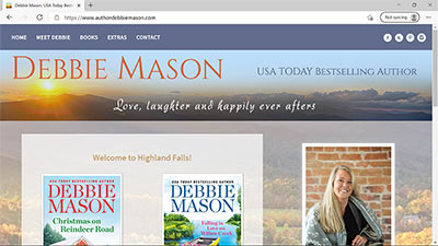 Author Debbie Mason - <a href='https://www.authordebbiemason.com/' target='_blank'>https://www.authordebbiemason.com/</a>